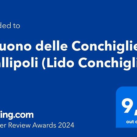 Il Suono Delle Conchiglie - Lido Conchiglie Gallipoli Exteriér fotografie