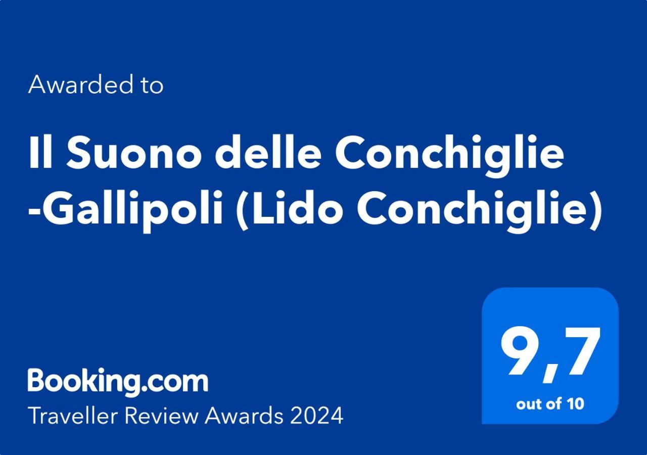 Il Suono Delle Conchiglie - Lido Conchiglie Gallipoli Exteriér fotografie